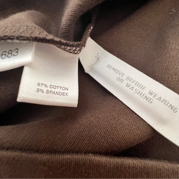 Ann Taylor LOFT chocolate brown keyhole midi dress size 6 - Picture 7 of 8